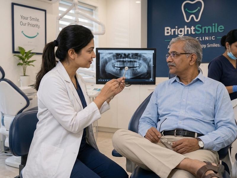 Clinic care at BrightSmile Dental Clinic