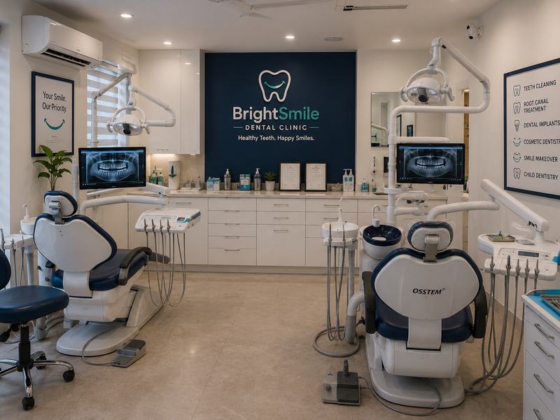 BrightSmile Dental Clinic treatment room
